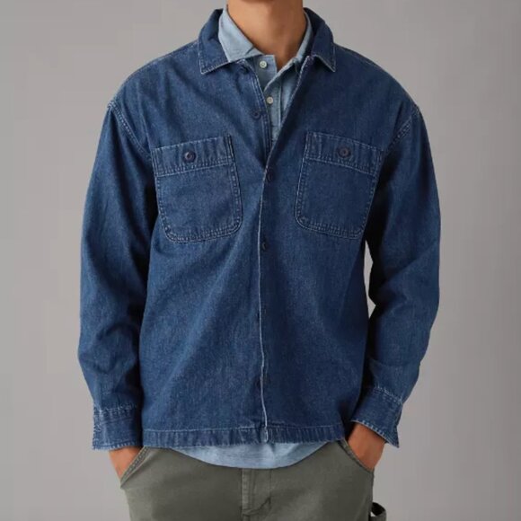 American Eagle Outfitters Other - American Eagle Outfitters Mechanic Shirt, Indigo, Medium, NWT